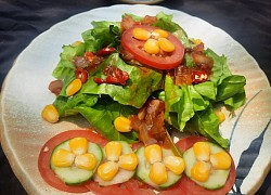 Cách làm món xà lách (salad) trộn chay vô cùng thơm ngon hấp dẫn