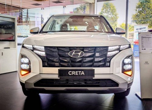 Cận cảnh Hyundai Creta 2022 về đại lý, chênh giá đến 60 triệu đồng