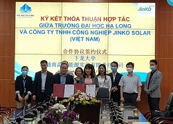 Đại học Hạ Long và Công ty TNHH Jinko Solar ký kết thỏa thuận hợp tác