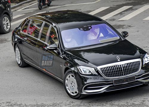 Mercedes-Maybach S650 Pullman - sedan siêu sang dài 6,5m trên phố Hà Nội