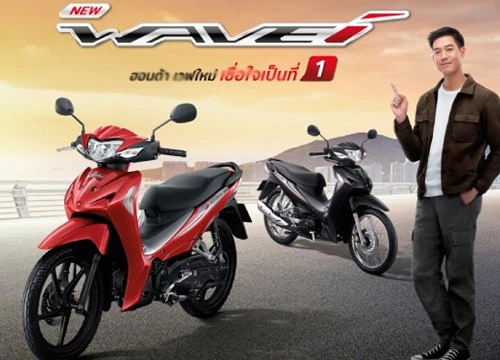 2022 Honda Wave 110i Thái chính thức ra mắt, giá từ 26 triệu đồng