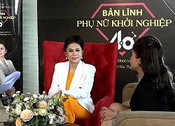 Bà Lê Hoàng Diệp Thảo xuất hiện với thần thái của nữ tướng trên sóng livestream và lời khuyên "phụ nữ hãy luôn sống thật"