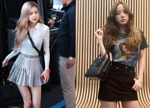 Black Pink diện chân váy ngắn: Rosé lộ chân vòng kiềng vẫn sang như tiểu thư, nhưng Jisoo mới ấn tượng nhất