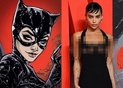 &#8220;Catwoman&#8221; Zoe Kravitz: Mặc váy khoét ngực táo bạo trên thảm đỏ, đúng chất &#8220;miêu nữ&#8221; nhà Batman