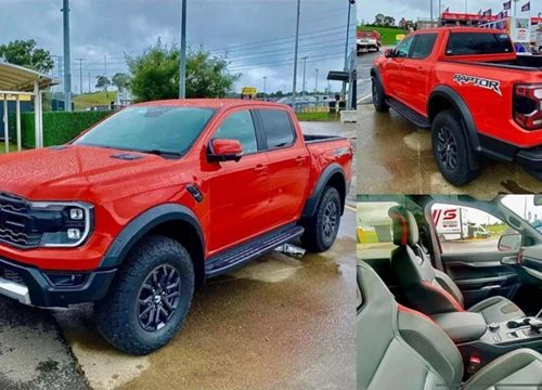 Ford Ranger Raptor 2022 "bằng xương bằng thịt" đẹp không thua F-150