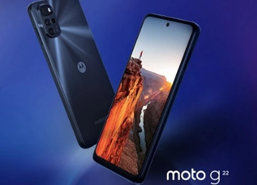 Motorola Moto G22 ra mắt giá 188USD