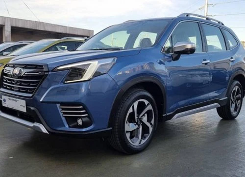 Subaru Forester 2022 ra mắt: Thêm trang bị, giá không đổi