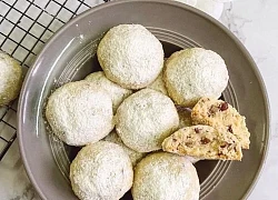Cách làm Bánh quy bông tuyết giòn tan, thơm ngon cực đơn giản