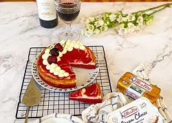 Cách làm Bánh red velvet brownie phô mai thơm ngon, béo ngậy