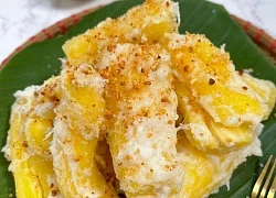 Cách làm Khoai mì nước cốt dừa dân dã thơm ngon cực đơn giản