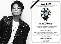 Cáo phó tang lễ của đạo diễn Vũ Ngọc Phượng: Hé lộ thời gian và địa điểm diễn ra, linh cữu sẽ được hoả táng