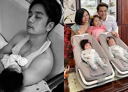 Chồng Vân Trang gia trưởng nhưng ghi điểm ngay ở lúc ru con