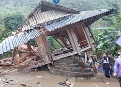 Hoà Bình: Dông lốc kèm theo mưa đá, gây hư hại 169 ngôi nhà và hoa màu của người dân