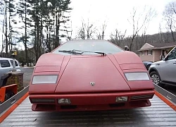 Lamborghini Countach quý giá "bỏ xó" 20 năm lần đầu spa tìm chủ mới