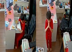 Bé trai trộm tiền vội trả lại chỗ cũ vì sực nhớ nhà có camera