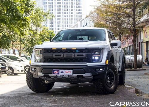 Cận cảnh Ford F-150 Raptor 2022: Bán tải "khổng lồ" với sức mạnh 450 mã lực