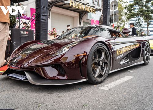 Cận cảnh Hypercar Koenigsegg Regera giá 200 tỷ đồng tại Việt Nam