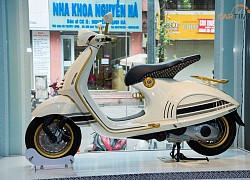 Cận cảnh "siêu phẩm" Vespa 946 Christian Dior, giá gần 700 triệu đồng tại Việt Nam