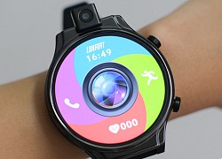 Trên tay smartwatch chạy Android "siêu to khổng lồ" có camera kép, chơi được cả game