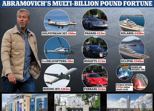 Tỷ phú Abramovich kiếm tiền bằng cách nào và sở hữu tài sản khủng ra sao?