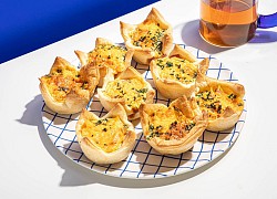 3 bước làm bánh tart mặn cho bữa sáng