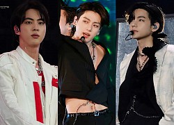 "Tam giác Bermuda" visual của BTS gây nổ MXH sau concert ở Hàn: V - Jin đẹp vô thực, Jungkook hở hết cỡ sexy hết mình