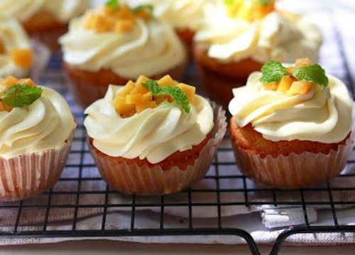 Cách làm bánh cupcake không cần lò nướng