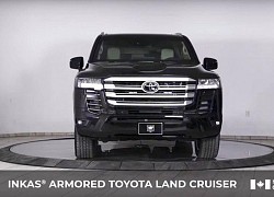 Cận cảnh Toyota Land Cruiser 2022 được bọc giáp chống đạn