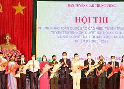 Hội thi chung khảo toàn quốc báo cáo viên, tuyên truyền viên giỏi