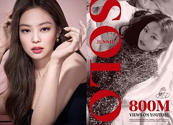 Jennie (BLACKPINK) &#8216;gây chấn động&#8217; với &#8216;MV solo có lượt xem cao nhất&#8217; trên YouTube &#8211; 800 triệu view!