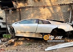 Xót xa siêu xe Lamborghini của nam siêu sao bị bỏ hoang