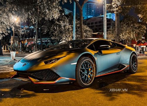 Lamborghini Huracan hơn 10 tỷ đồng tại Việt Nam độ "bộ cánh" độc lạ