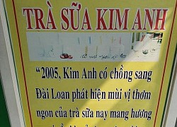 Lý do mở tiệm trà sữa được ghi trên tấm biển khiến khách hàng cười xỉu, "ai ai cũng biết ơn" chủ quán dễ thương