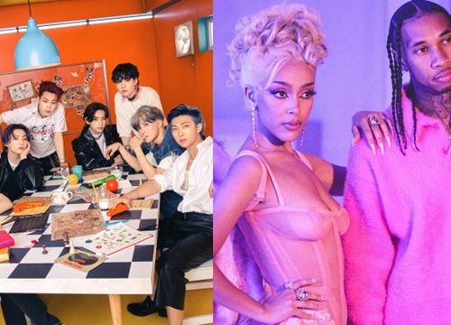 TEMPEST, Camila Cabello, Tyga lần đầu góp mặt trên BBVN Hot 100, BTS có ca khúc thứ 10 "on top"