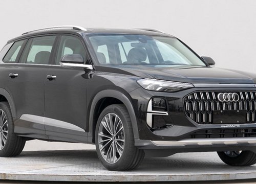 Audi Q6 2023 được thiết kế lại cho thị trường Trung Quốc, to lớn và bệ vệ hơn cả Q7