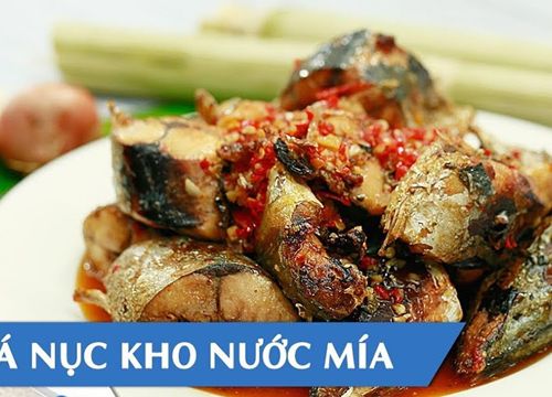 3 cách làm cá nục kho nước mía, kho măng và kho riềng đậm đà cực ngon