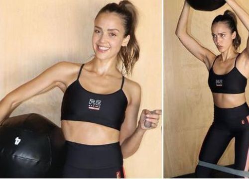 Bí quyết tập luyện của Jessica Alba, ai cũng làm được