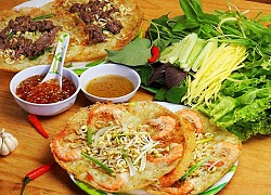 Cách làm bánh xèo tôm nhảy Bình Định bằng chảo chống dính ngon hết sảy