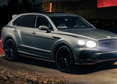 Chiếc Bentley Bentayga độc nhất mang phong cách trạm không gian