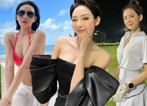 Hiền Hồ: Từ búp bê mặt đơ thành "em gái sân golf", cứ lên đồ là khoe vòng 1 mơn mởn