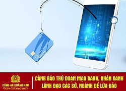 Nhiều lãnh đạo chủ chốt ở Quảng Nam bị giả mạo facebook, zalo