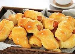 2 cách làm bánh mì cuộn xúc xích thơm ngon đơn giản cho bữa sáng tiện lợi