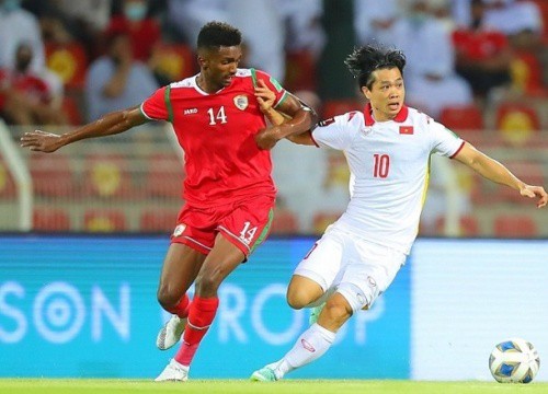 Đội hình tuyển Việt Nam vs Oman: Công Phượng dự bị