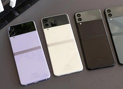 Galaxy Z Flip 3 là chiếc smartphone màn hình gập "bán chạy" nhất năm 2021