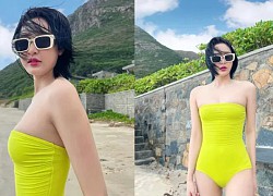 Hiền Hồ &#8216;đốt mắt&#8217; với loạt ảnh diện bikini, đón sinh nhật ở resort 6 sao