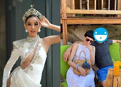 Hoa hậu Thuỳ Tiên hóng drama, lỡ tay share hình &#8216;anh họ&#8217; hôn Hiền Hồ