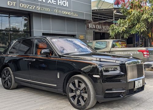 Rolls-Royce Cullinan gần 40 tỷ đồng, "về nhà" đại gia Hà Tĩnh