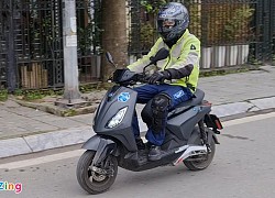 Xe máy điện Piaggio One chạy thử tại Việt Nam