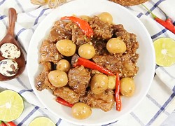 Cách nấu suờn kho trứng cút nước dừa thơm ngon, đơn giản tại nhà