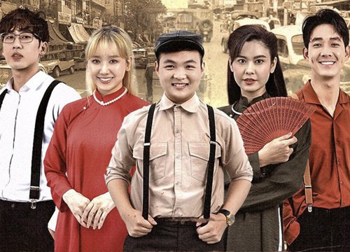 Song Luân, Tuấn Trần điển trai như tài tử trên poster chủ đề gánh hát ở tập 6 Thử thách trốn thoát